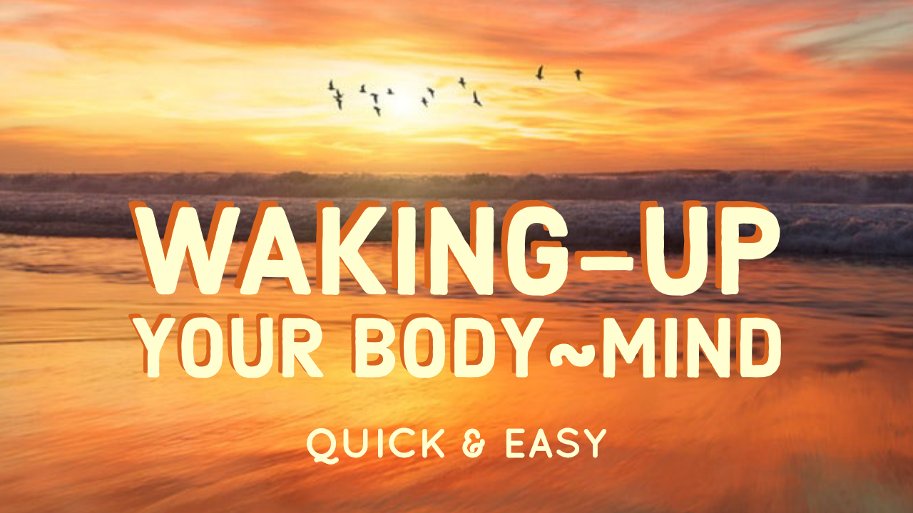 Waking Up Your Body-Mind Quick and Easy